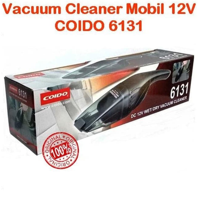 Diskon Vacuum Cleaner Mobil DC-12V COIDO 6131