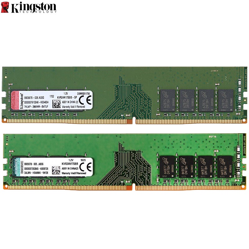 Kingston RAM DDR4 4GB 8GB 2133 / 2400 / 2666MHz DIMM PC4 Memory