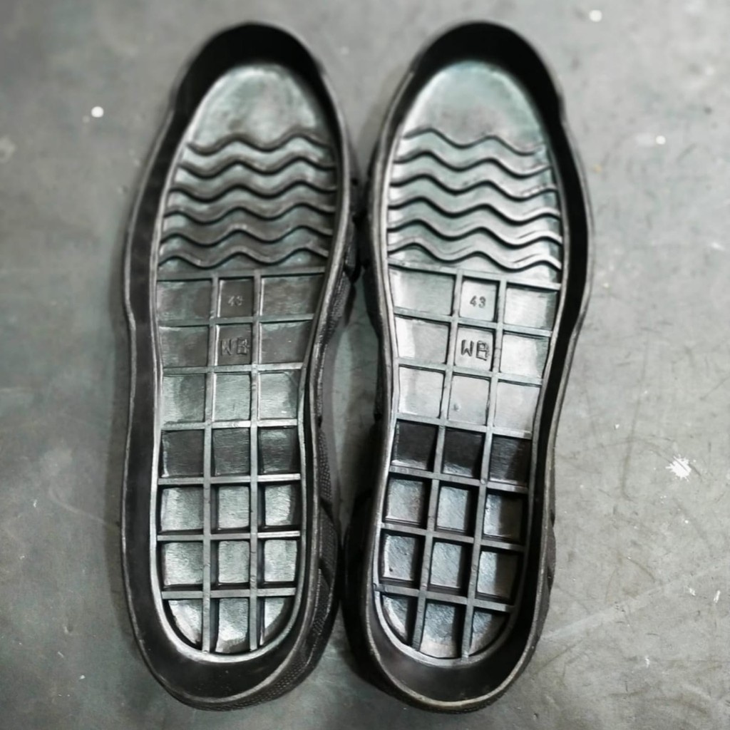 Alas Sepatu Pdl Bahan Karet Mentah Anti Slip Sol Sepatu Model Weba Bahan Tidak Licin Dan Tidak Keras