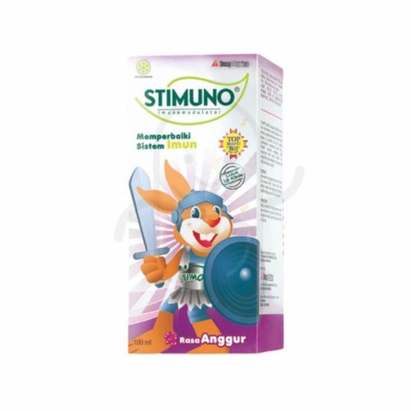 Vitamin Anak Stimuno Orange Berry 60 Ml Sirup dan Grape Sirup 100 Ml