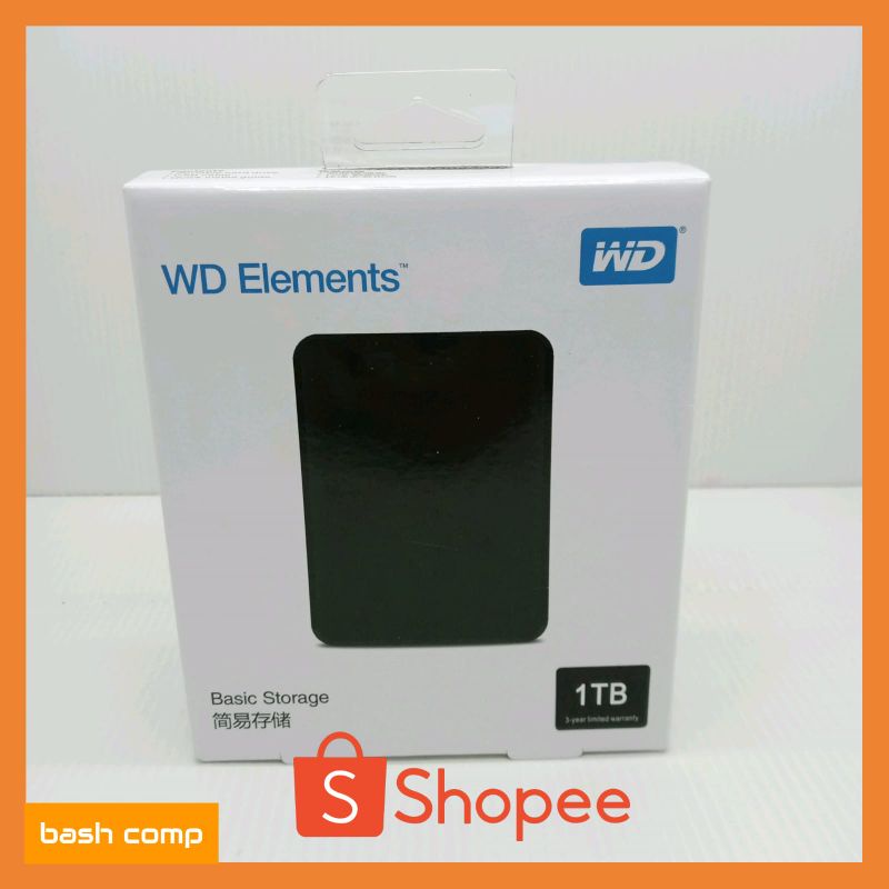 Hardisk External 1TB WD Elements USB 3.0/HDD Eksternal 500GB WD Elements Promo
