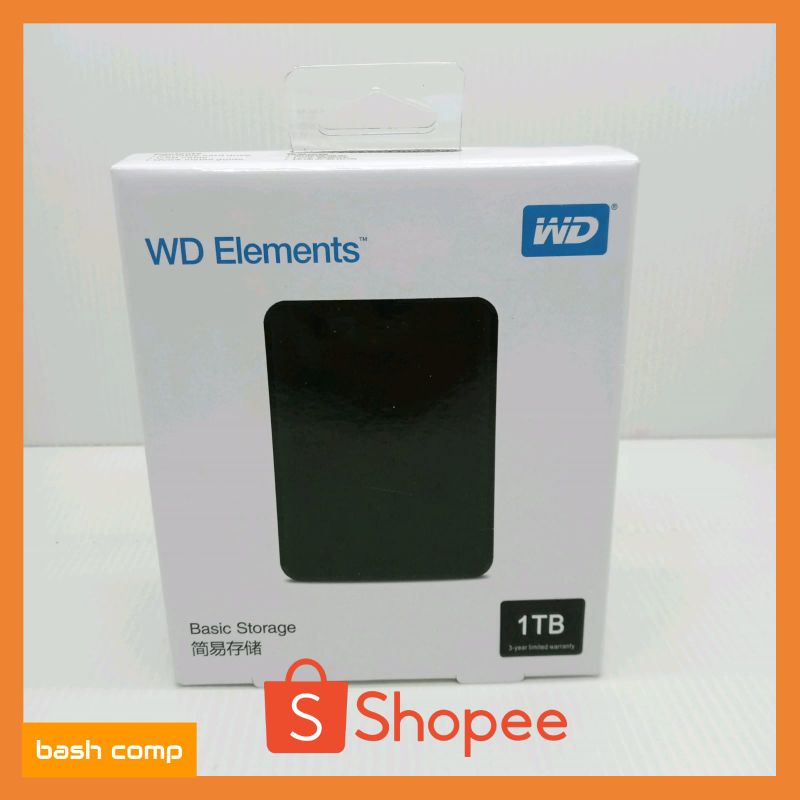 Hardisk External 1TB WD Elements USB 3.0/HDD Eksternal 500GB WD Elements Promo