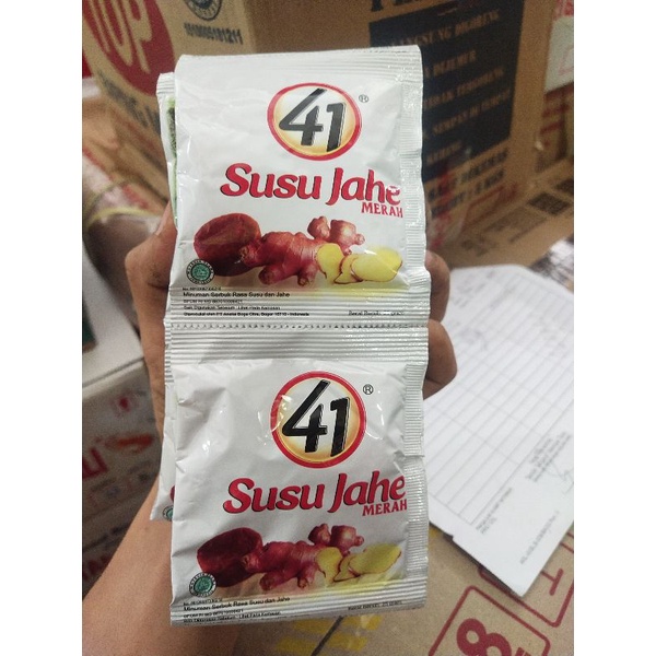 

Susu Jahe 41 1 Renceng isi 10 x 25 gr