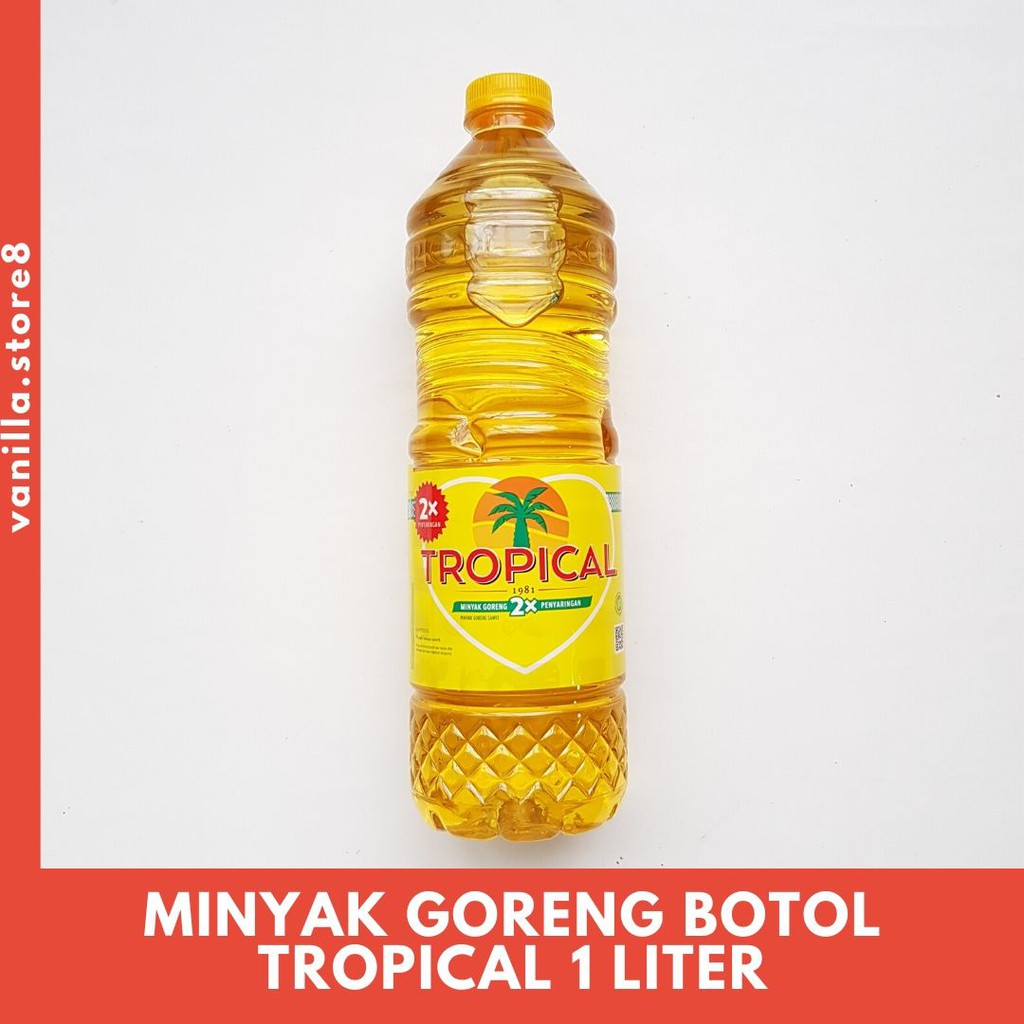 Tropical Minyak Goreng Botol 1 Liter Shopee Indonesia