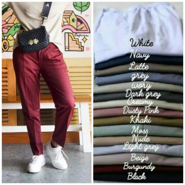  Celana  Baggy  Pants  Warna  Army  Cocok Dengan Baju Warna  Apa 