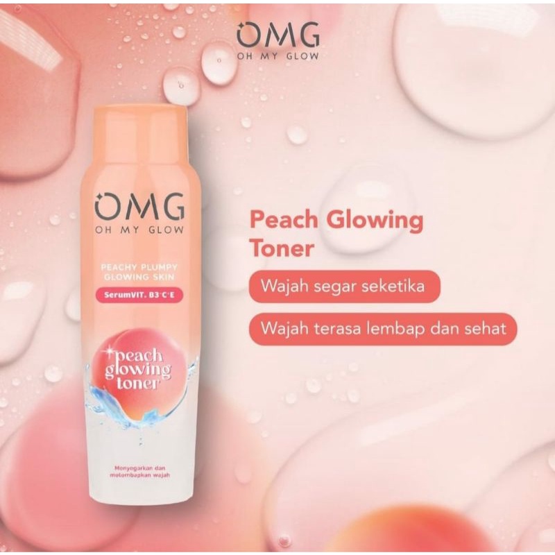OMG Peach glowing toner
