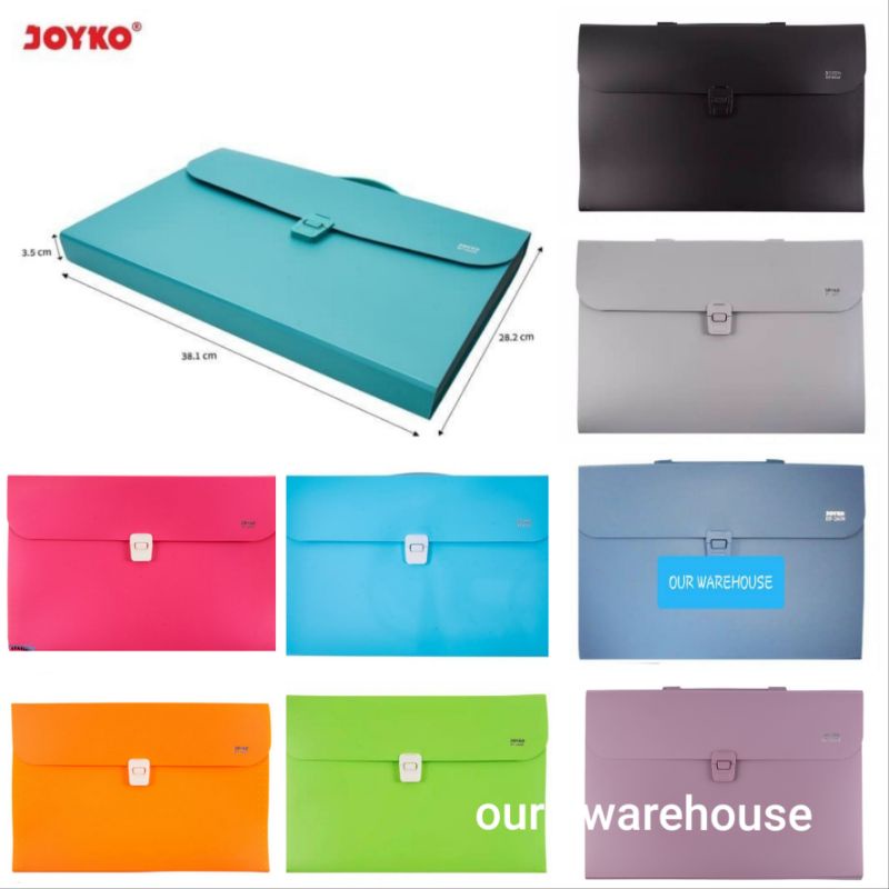 

Expanding File Folio 13 Pocket, Map Harmonika F4 JOYKO EF 2638