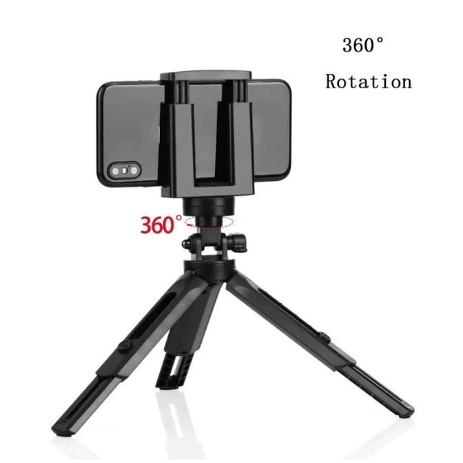 #LC-AccHP Tripod Mini Extendable With Holder Tripod Support Phone