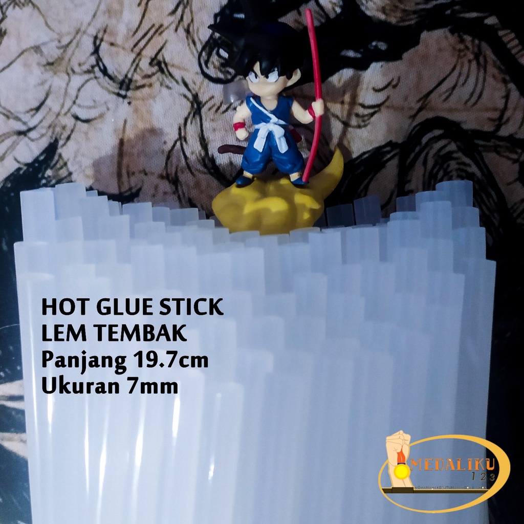 Isi Refill Lem Tembak Stick Hot Glue Gun 7mm 30cm Lem Lilin Bakar  Kategori