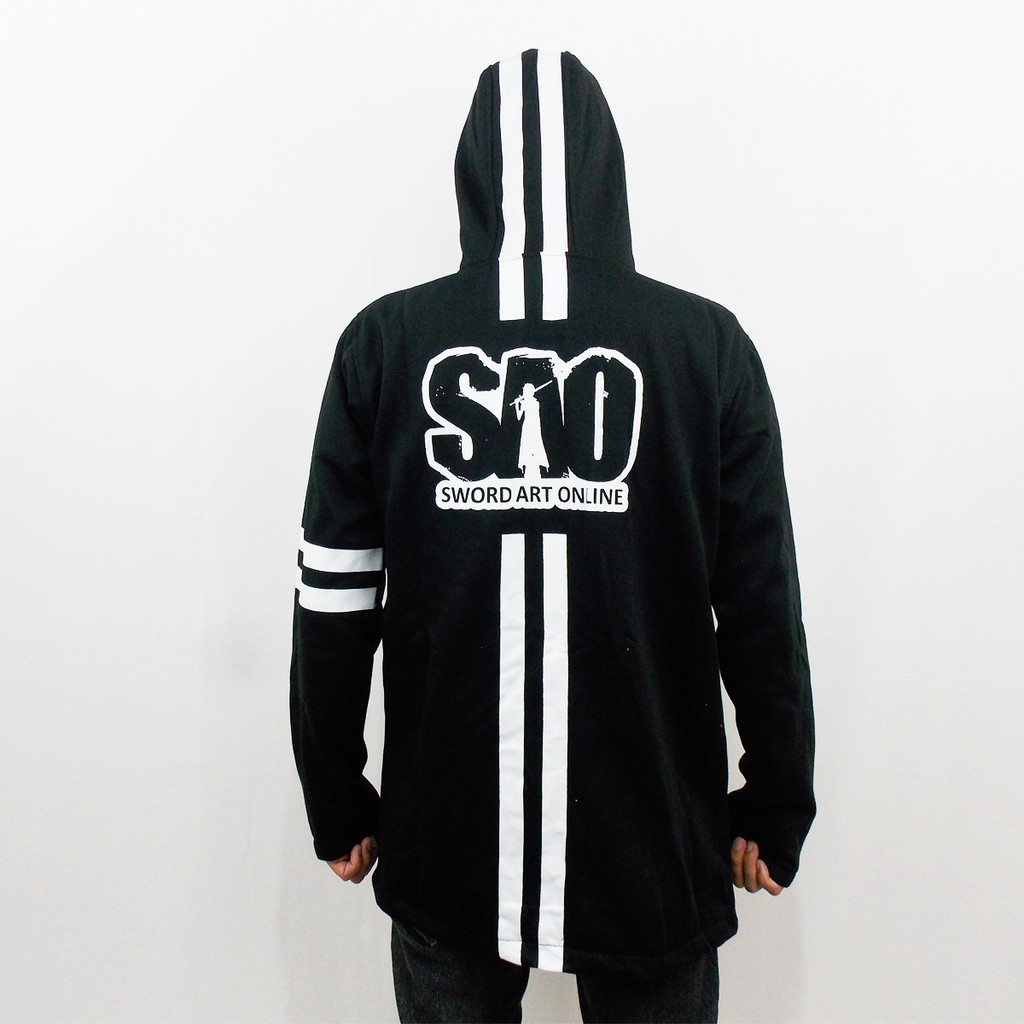 JUBAH SWORD ART ONLINE - JAKET SAO KIRITO - JAKET SWORD ART ONLINE - JAKET ANIME SAO - SWEATER SAO 1