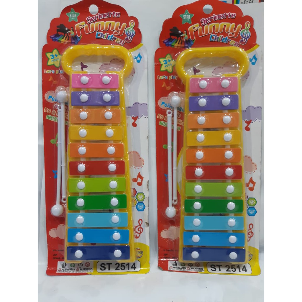 mainan xylophone anak/mainan kolintang/xylophone