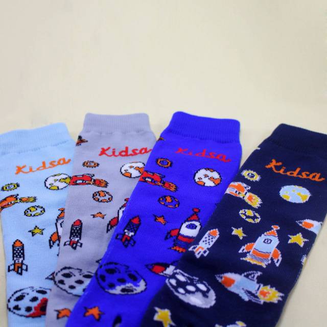 Kaos Kaki Jempol Anak Motif Kidsa Space Series by Kanik