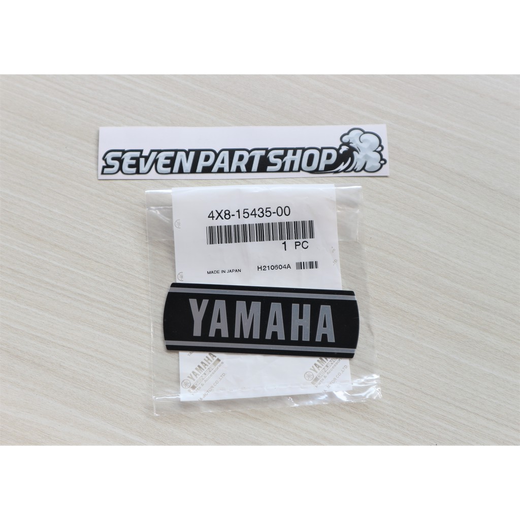 EMBLEM LOGO COVER BLOK KALTER MESIN RXS RX SPESIAL ORI ORIGINAL YGP 4X8-15435-00