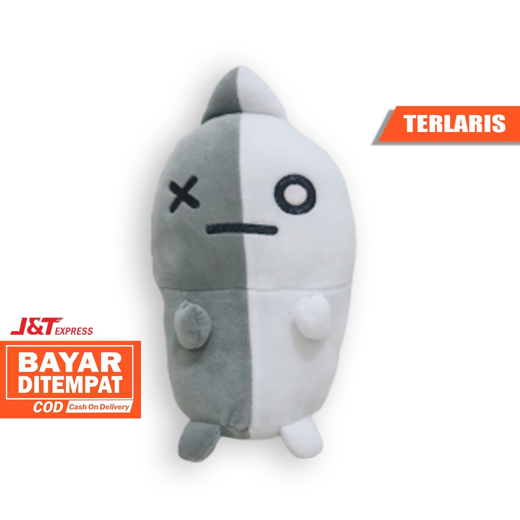 BONEKA BTS BT21 KPOP model kapsul bahan halus isi silicon dacron LANGSUNG PABRIK