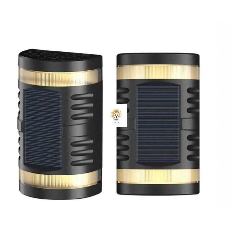 Lampu Dinding Solar Tenaga Surya Anti air Lampu teras Dekorasi Lampu Taman Lampu solar Outdoor