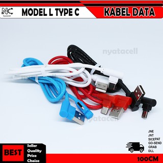 Kabel Data GAME L Micro Type C USB Gaming T-Bone Shape 90