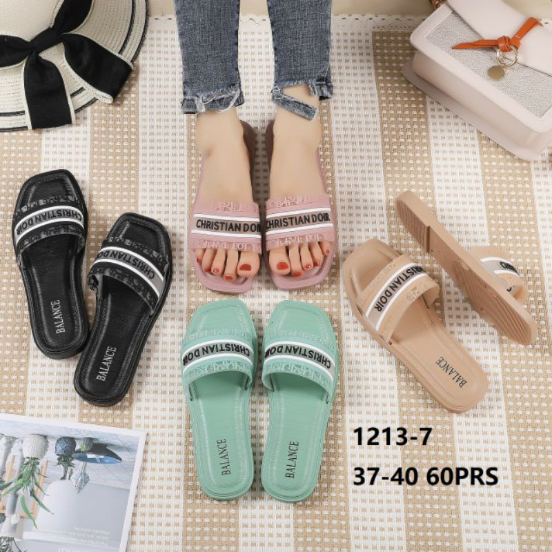 BALANCE SLOP 1213-7 / SHOES SLOP JELLY IMPORT / SANDAL