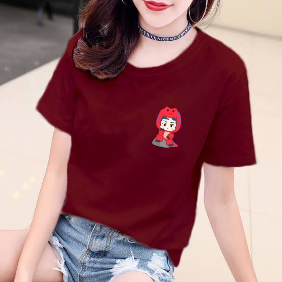 YOURSTYLE1119 - KAOS KARAKTER RED REX DINO BAJU KAOS WANITA DISTRO UNISEX OVERSIZE JUMBO KEKINIAN