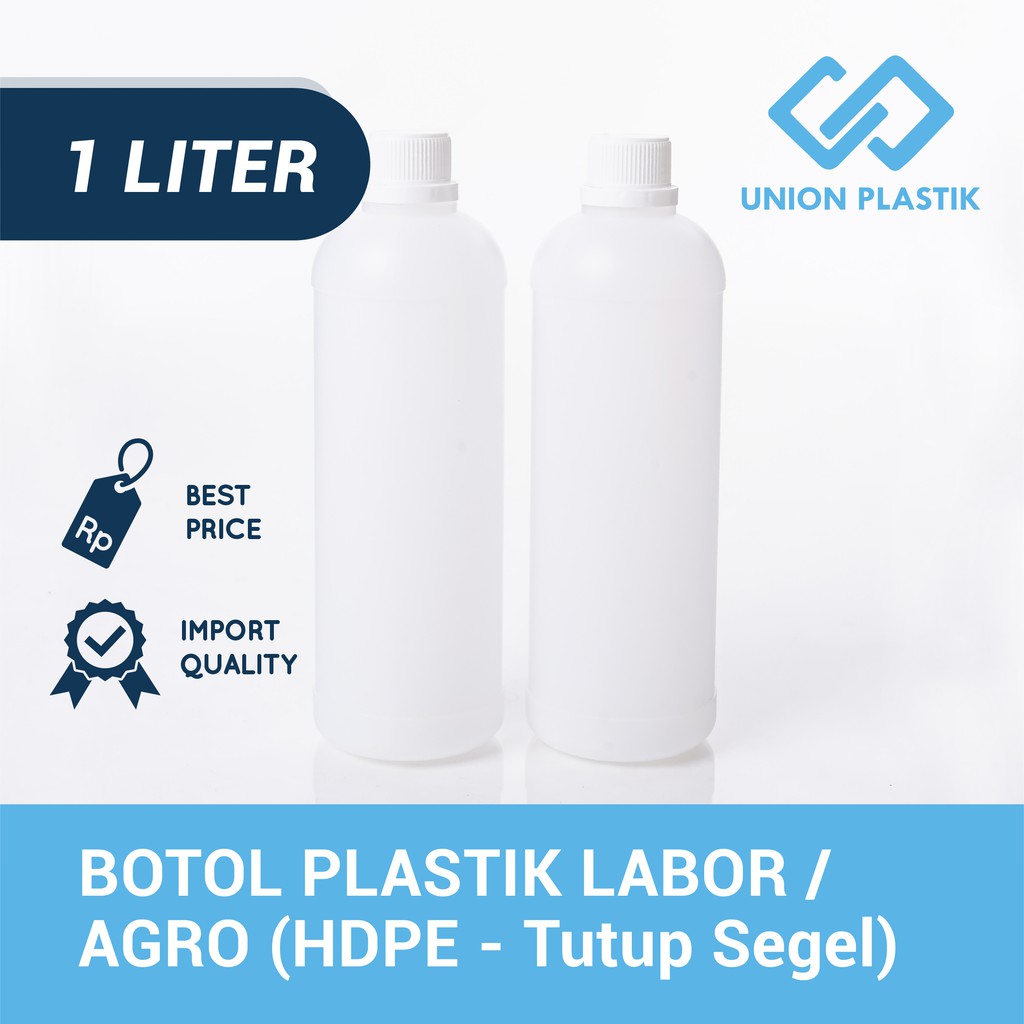 Botol Plastik Labor 1000 ml / Agro 1000 ml | Shopee Indonesia