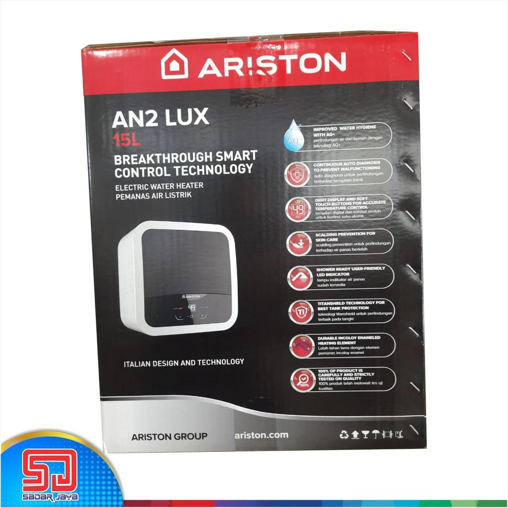 Water Heater Ariston Andris 2 AN2 LUX D 15 liter 350 watt Pemanas Air Hangat Mandi