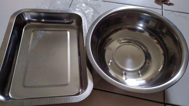 Baskom Waskom Stainless 3pcs
