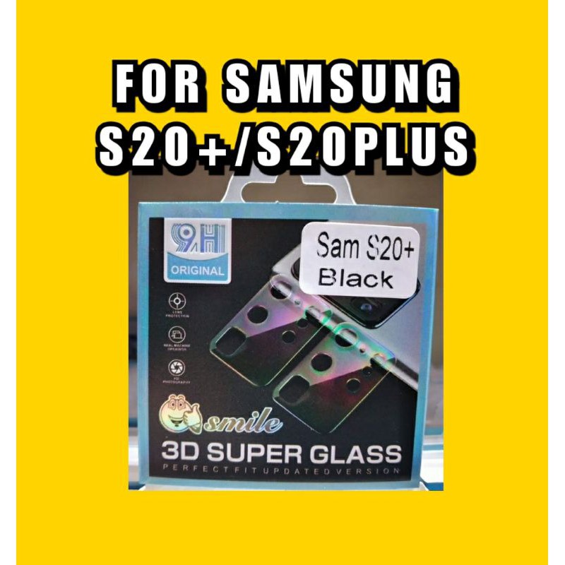 Tempered Glass Original 3D Full Camera Lens Protector Anti Gores Kaca Kamera SAMSUNG S20+ S20 Plus