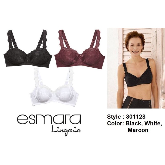 Bra Esmara Nonpad Nonwire Style Tersedia Pilihan 3 Colors
