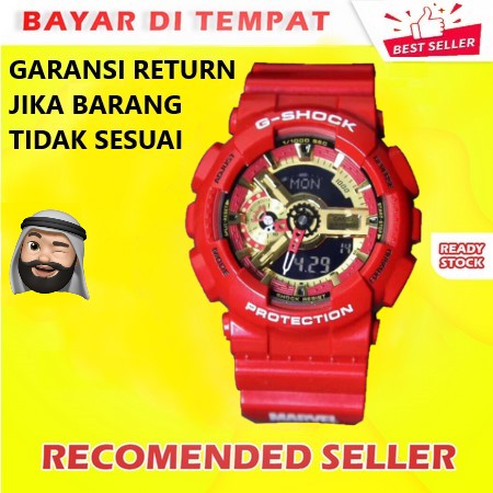 Jam Tangan G shock GA110 Avengers Marvel IronMan  G-SHOCK