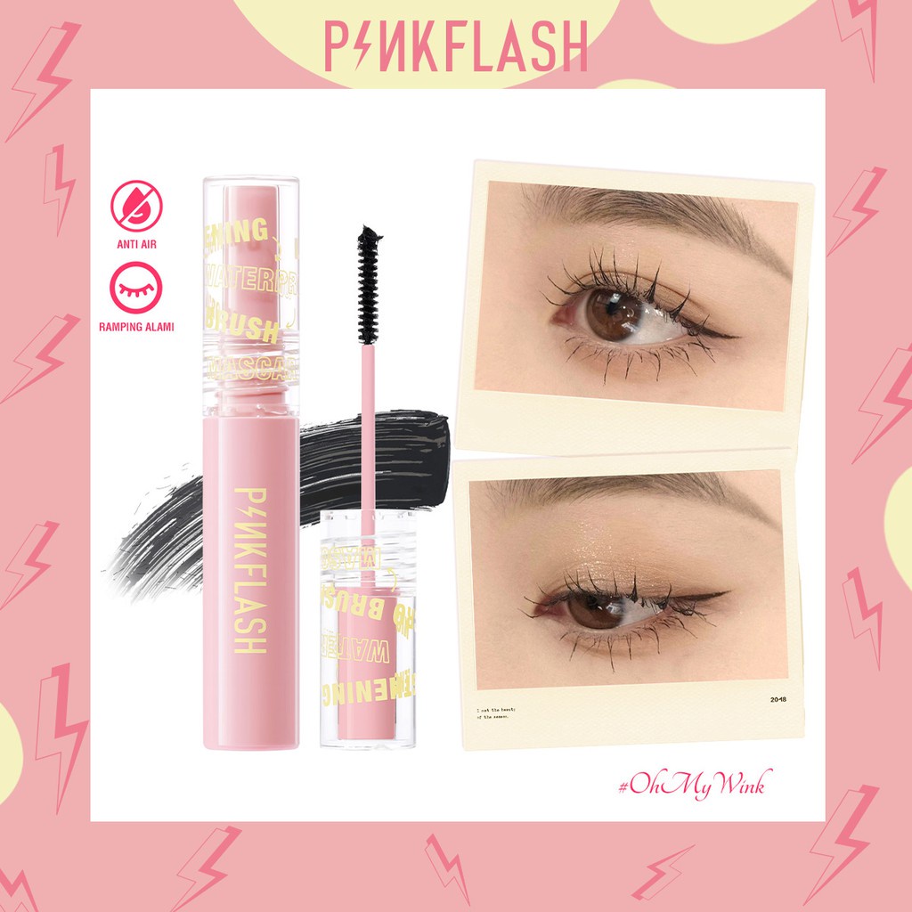 Pinkflash Lengthening Waterproof Micro Brush Mascara