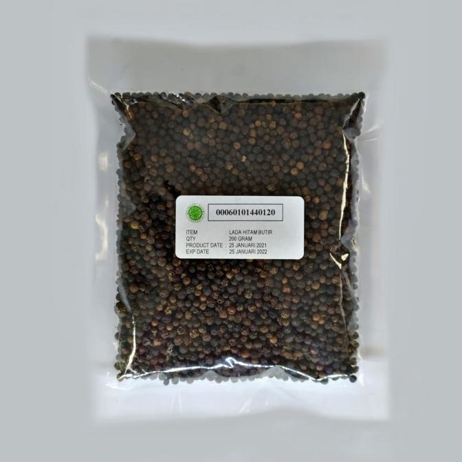 

bumbu Lada Hitam Butir 200 GR