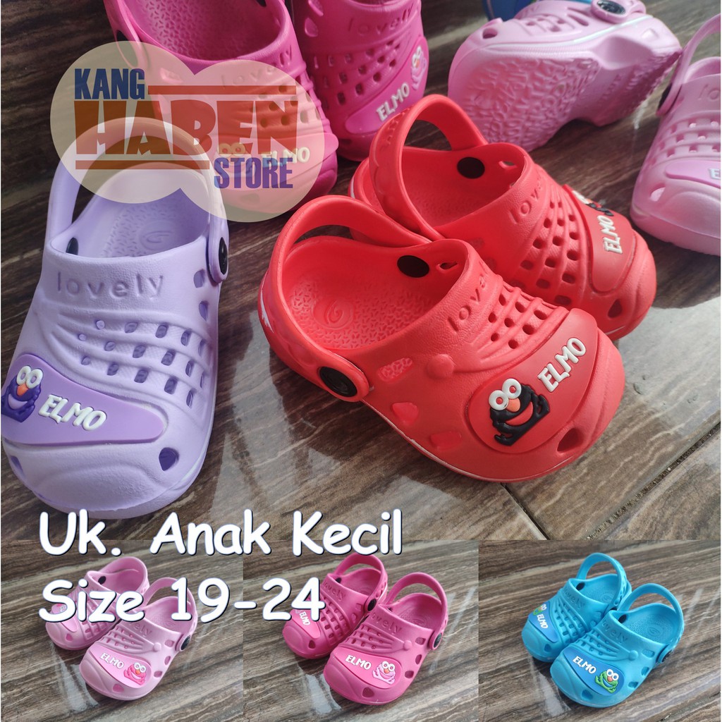 255ELM Sandal Baim Anak Kecil Karakter ELM0 Perempuan dan Laki Laki Dulux