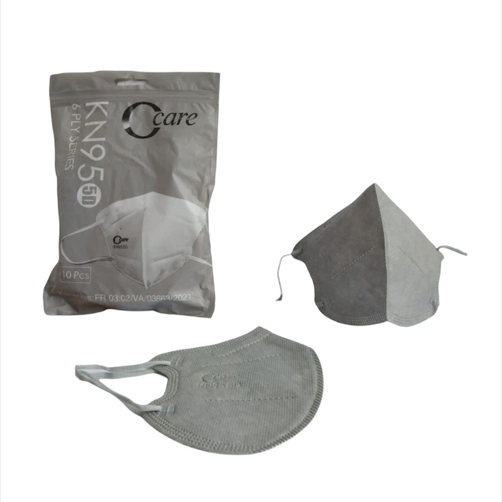 MASKER DUCKBILL KN95 CCARE PRO EMBOS 6PLY ISI 10 PCS [SWEETSPACE]