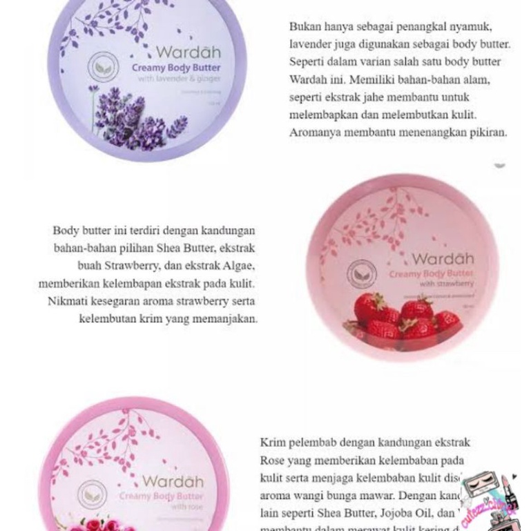 ☃Cutezz_Ching1☃Wardah Creamy Body Butter 50ml