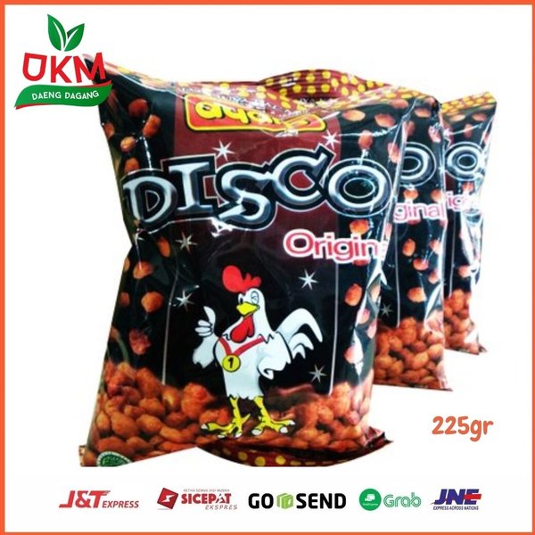 

Kacang Ayam Disco - kacang disco ayam Khas Makassar 225 Gram