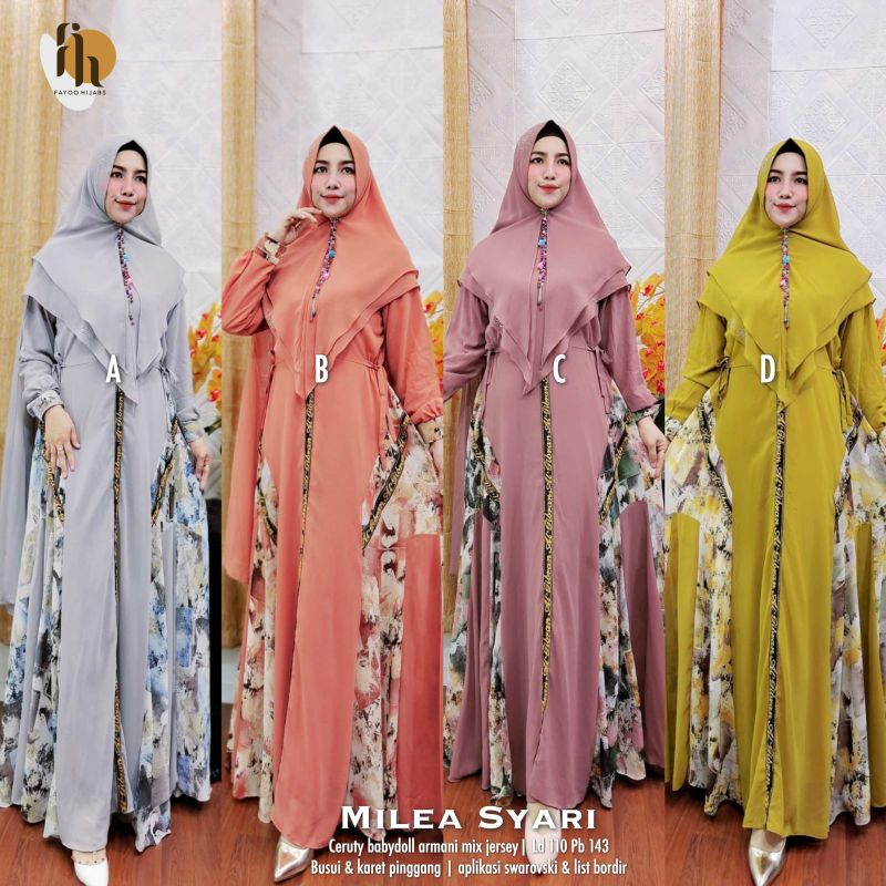 gamis Milea syar'i by Al gibran
