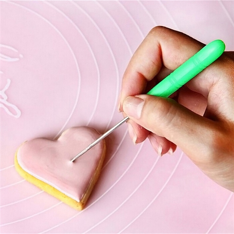 Alat Jarum Scriber Pola Penanda Icing Sugarcraft Untuk Dekorasi Kue