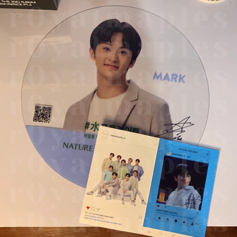 PC MARK + HANDFAN NATREP NATURE REPUBLIC SET