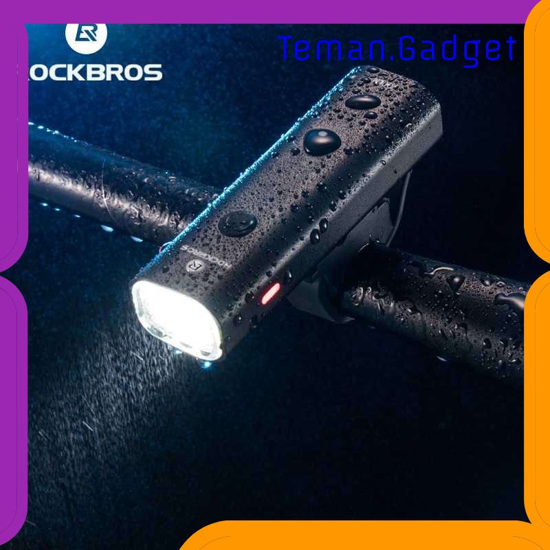 TG-IB474 Rockbros Lampu Sepeda USB Rechargeable 2000mAh 400 Lumens - YQ-QD400