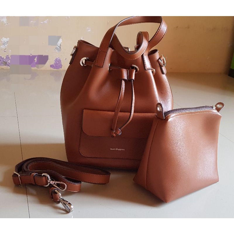 Ransel sling bag hush puppies original