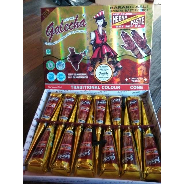 Satuan Henna Golecha Maroon