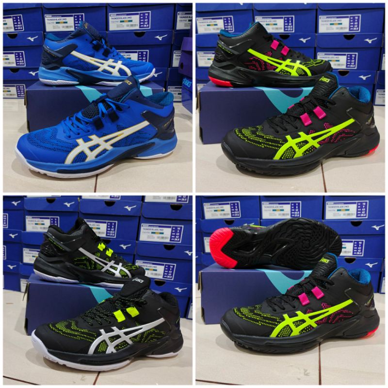 Sepatu Voli Sepatu Volly gel burst 25 premium original import pria wanita bonus kaos kaki