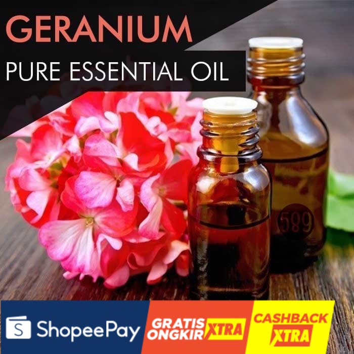 Geranium Oil / Minyak Geranium - 100% PURE Essential Oil - 5mL