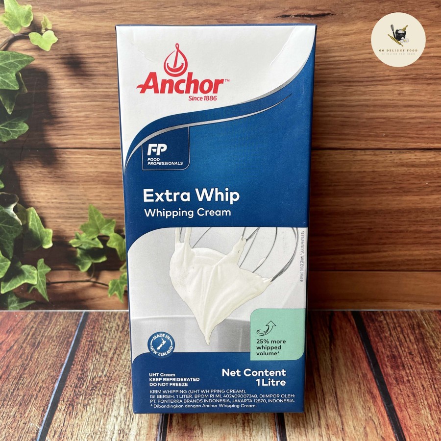 Anchor Extra Whipping Cream / Anchor Extra Whip Cream - 1LT