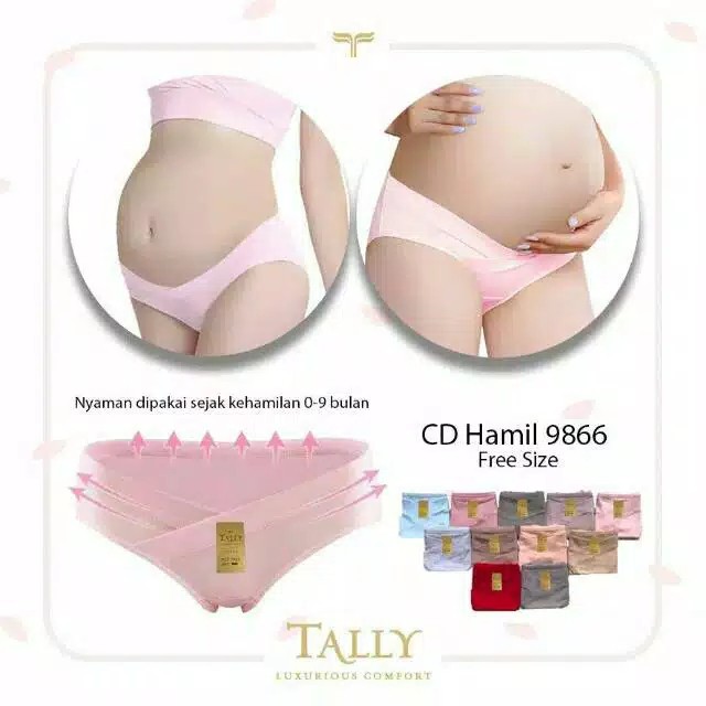 Celana Dalam / CD Ibu Hamil Sepinggul Tally 9866 &amp; 9892