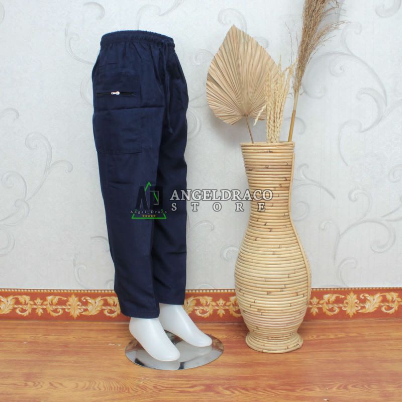 Sirwal Anak Navy / Sirwal / Sirwal Anak / Sirwal Anak Size S M L XL / Celana Sirwal Anak Navy / Cela