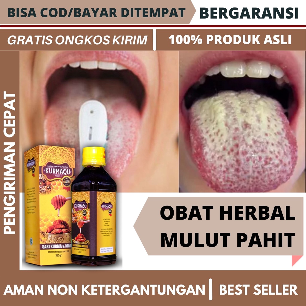 Jual Obat Mulut Pahit Herbal , Tidak Bisa Mengecap Rasa , Lidah Tidak