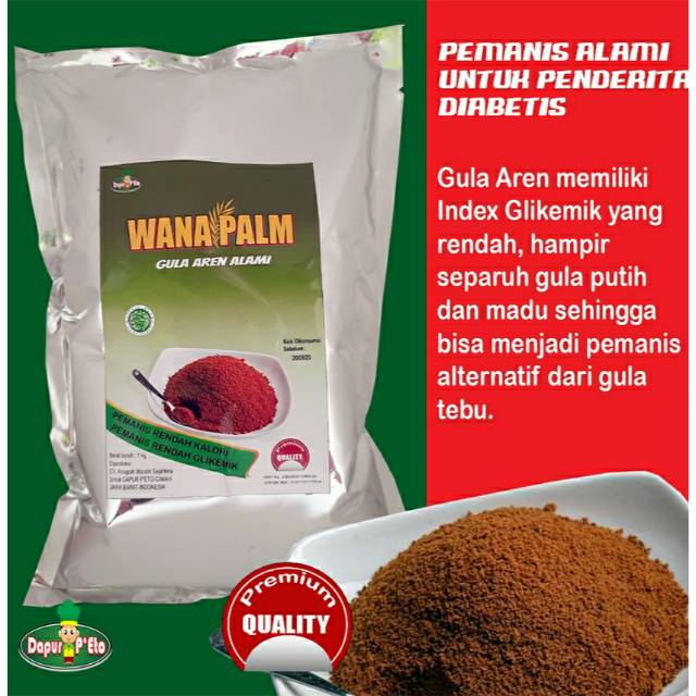 

Gula Semut Aren Wanapalm Refill 1kg