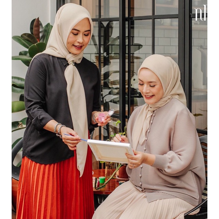 NaPocut Jilbab Paris Premium Brazilian Sand (New)