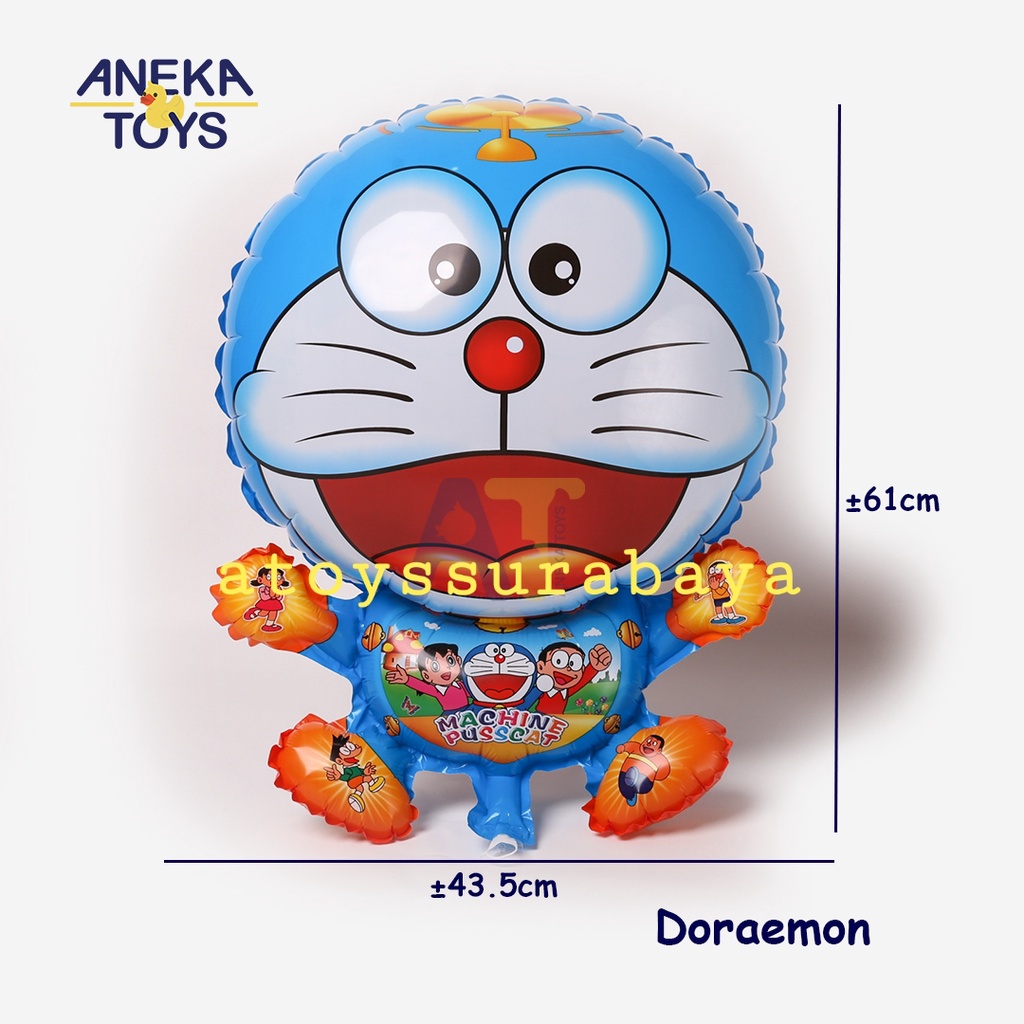 DORAEMON (BALON GAS/FOIL/TERBANG/KARAKTER)