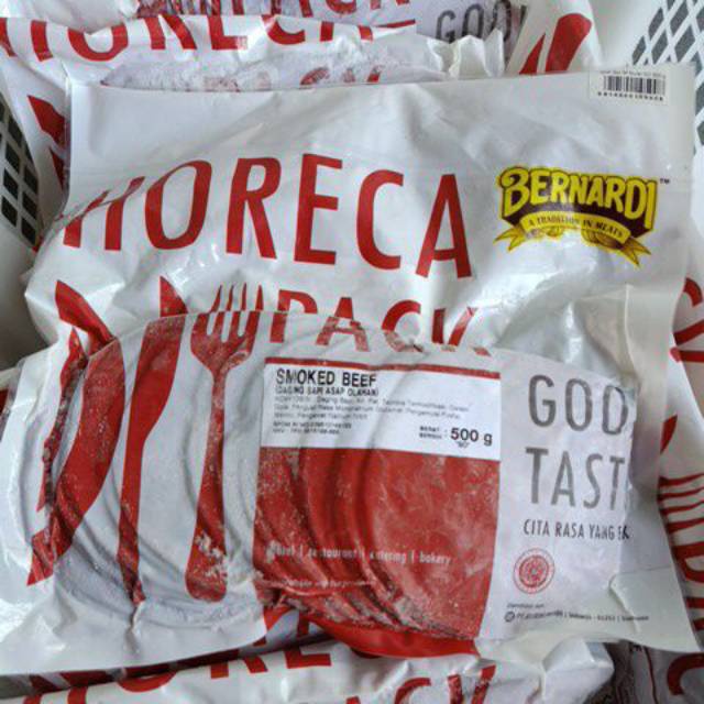 

Bernardi Horeca Pack Smoked Beef 500gr